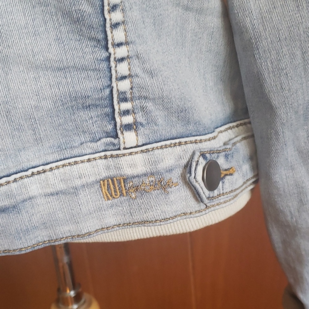 EUC Kut From The Kloth Denim Jacket - Picture 4 of 6